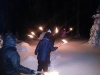 während der Fackelwanderung &ndash; &copy; Dirk Schlosser (Eberhardt TRAVEL)