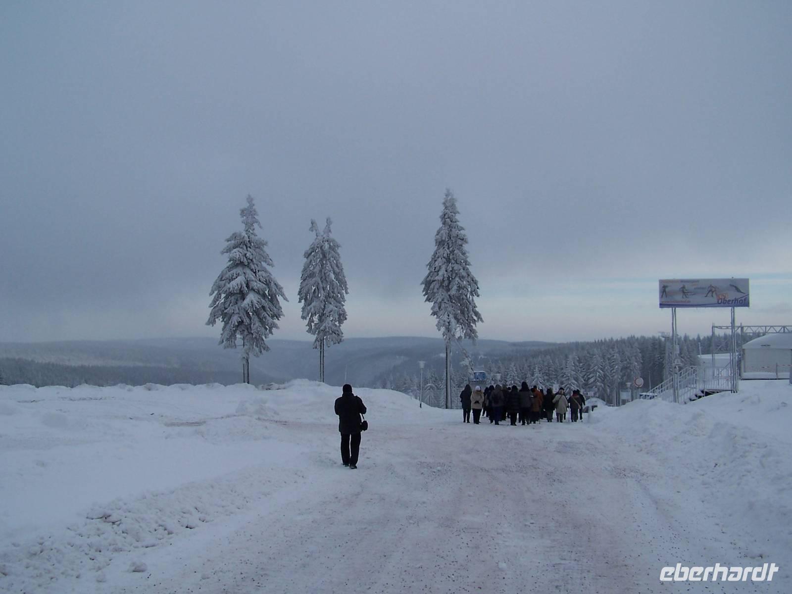 auf dem Weg zum Oberhofer Biathlonstadion  &ndash; &copy;  (Eberhardt TRAVEL)