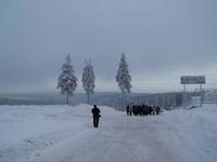 auf dem Weg zum Oberhofer Biathlonstadion  &ndash; &copy; Dirk Schlosser (Eberhardt TRAVEL)