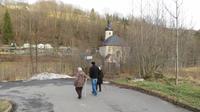 55_ auf dem Weg zur Kirche in Rittersgrün