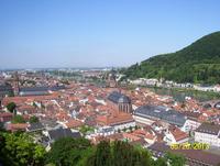 Blick auf Heidelberg