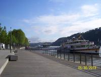 Schiffsanleger in Koblenz - Goethe