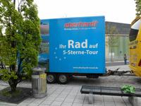 Rad Rügen Mai 2013, unser Radanhänger