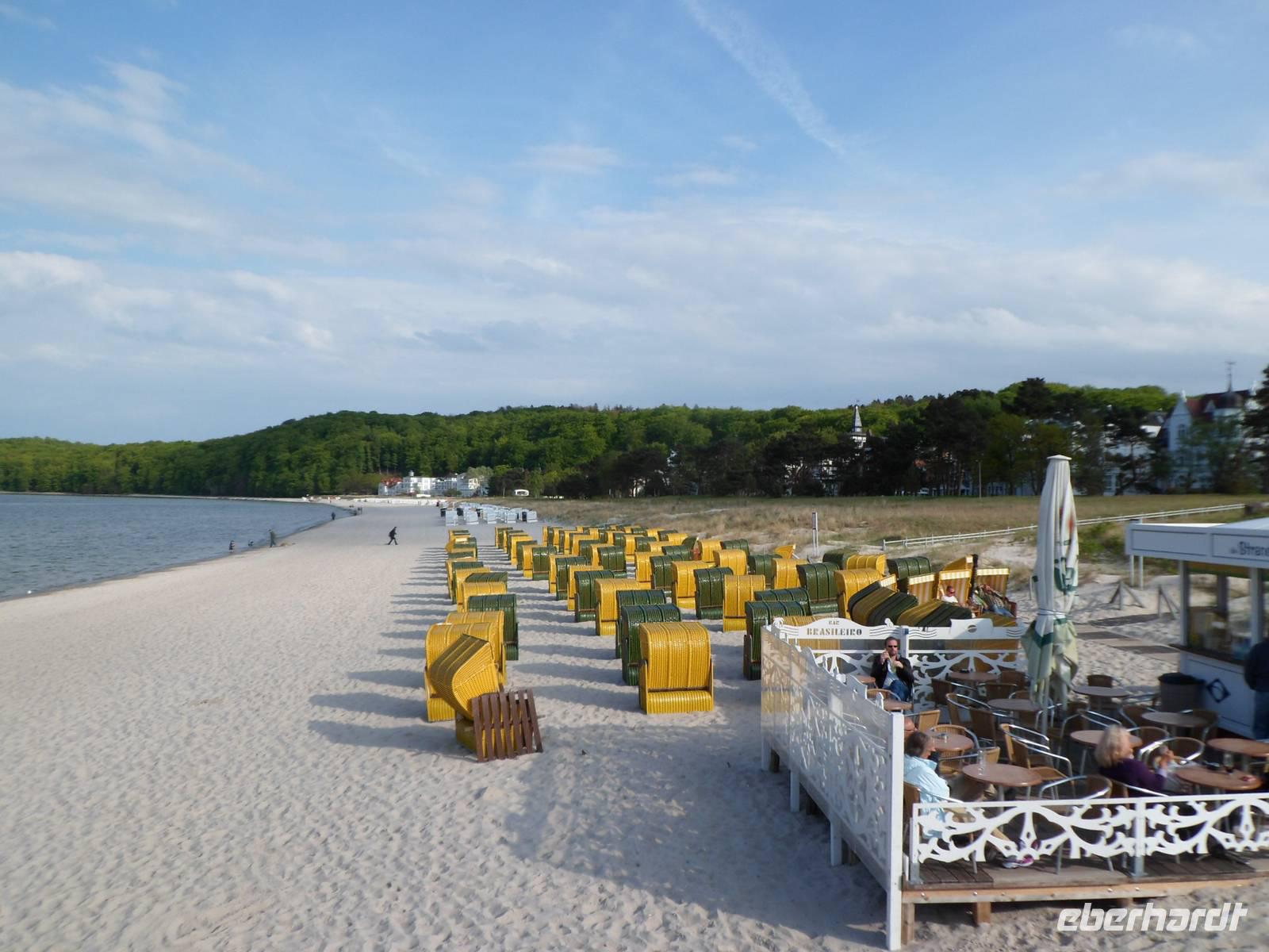 Rad Rügen 2013, Strand von Binz