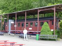Bochum-Dahlhausen im Eisenbahnmuseum (Speisewagen des Orient-Express)