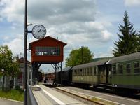 Blumberg-Zollhaus- Bahnhof mit Stellwerk