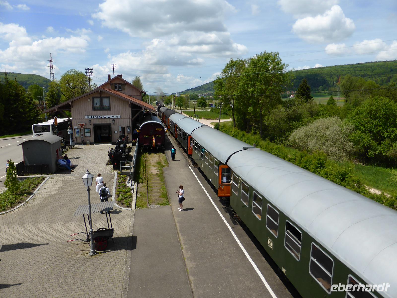 Blumberg-Zollhaus- Bahnhof (Blick vom Stellwerk)