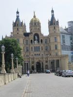 Parlamentsseite des Schlosses Schwerin