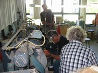 in der Edelsteinschleiferei