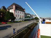 Anlegemanöver in Koblenz