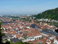 Blick von der Schloßterrasse