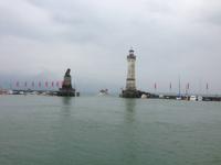Lindau-Leuchtturm und Löwe