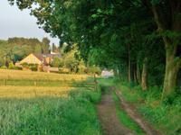 Sieversen, hinter unserem Hotel