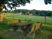 Sieversen, hinter unserem Hotel