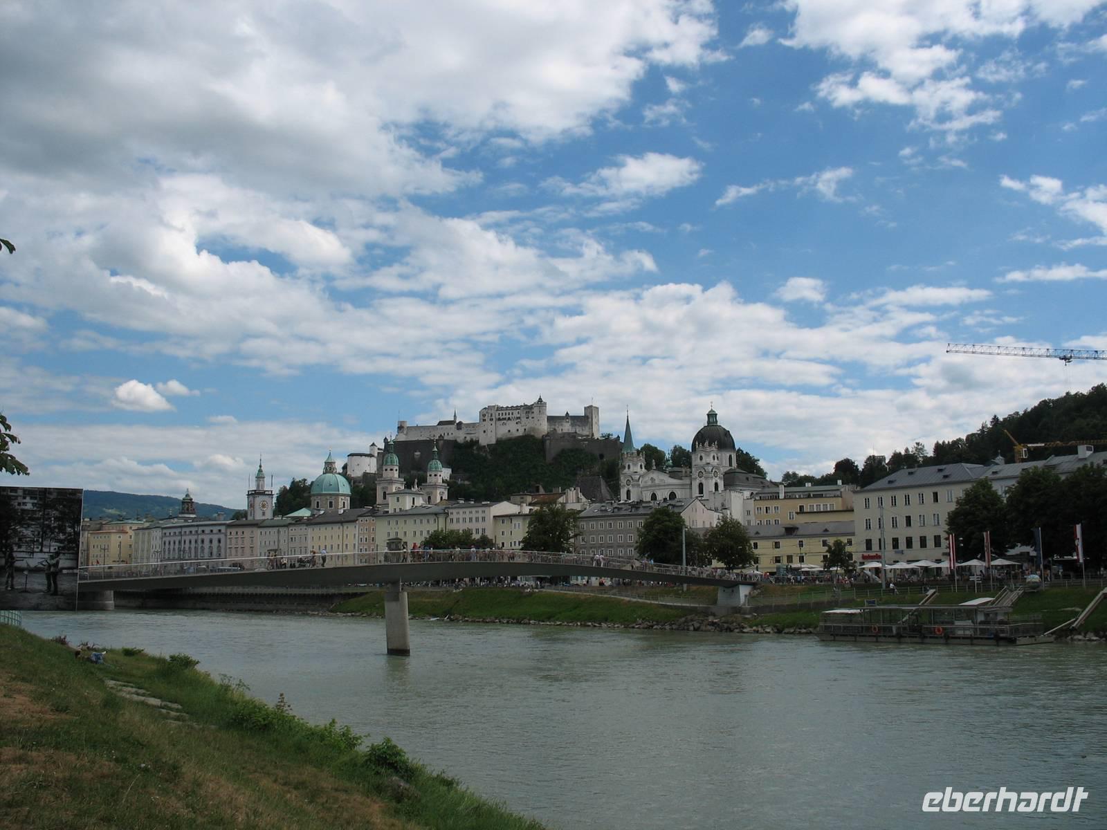 Blick auf Salzburgs Altstadt