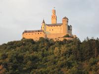Marksburg im goldenen Abendlicht