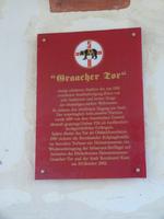 Inschrift Graacher Tor