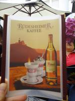 Rüdesheimer Spezialität: Kaffee mit Asbach