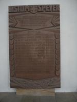 Tafel einzelne Bischöfe, die im Speyerer Dom gewirkt haben