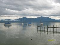 Blick über dem Chiemsee
