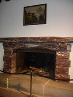 der originale Kamin im Kehlsteinhaus