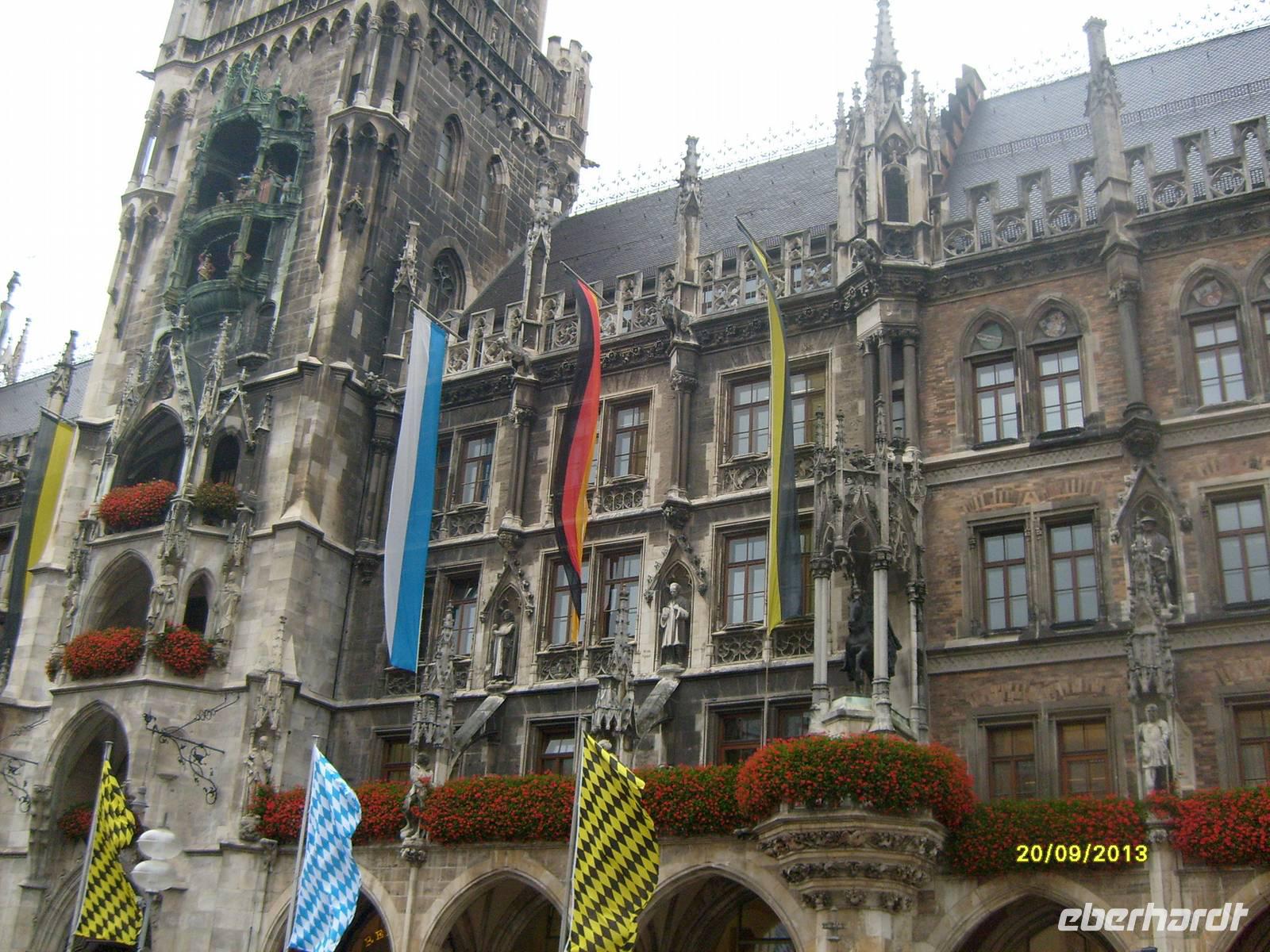 Balkon am Neuen Rathaus