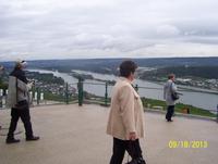 Blick vom Niederwalddenkmal