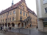 Ulm, Altes Rathaus von der Rückseite