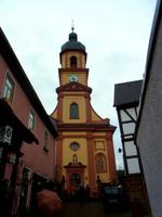 Die St. Johannes der Täufer Kirche in Mönchberg
