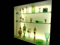 Glasausstellung im Spessartmuseum