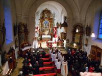 Lichterfest in Nankendorf (Messe in der Martinskirche)