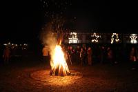 Lagerfeuerabend mit Glühwein