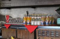 Saftbuffet zum Brunch in der Schmiede