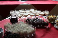 Dessertbuffet zum Brunch in der Schmiede