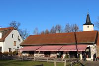 Blick auf die Schmiede