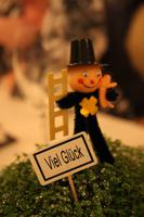 Tischdeko zur Silvesterfeier