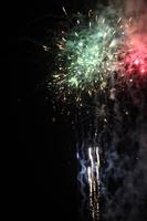 Feuerwerk um Mitternacht