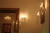 Silvesterdeko im Schloss