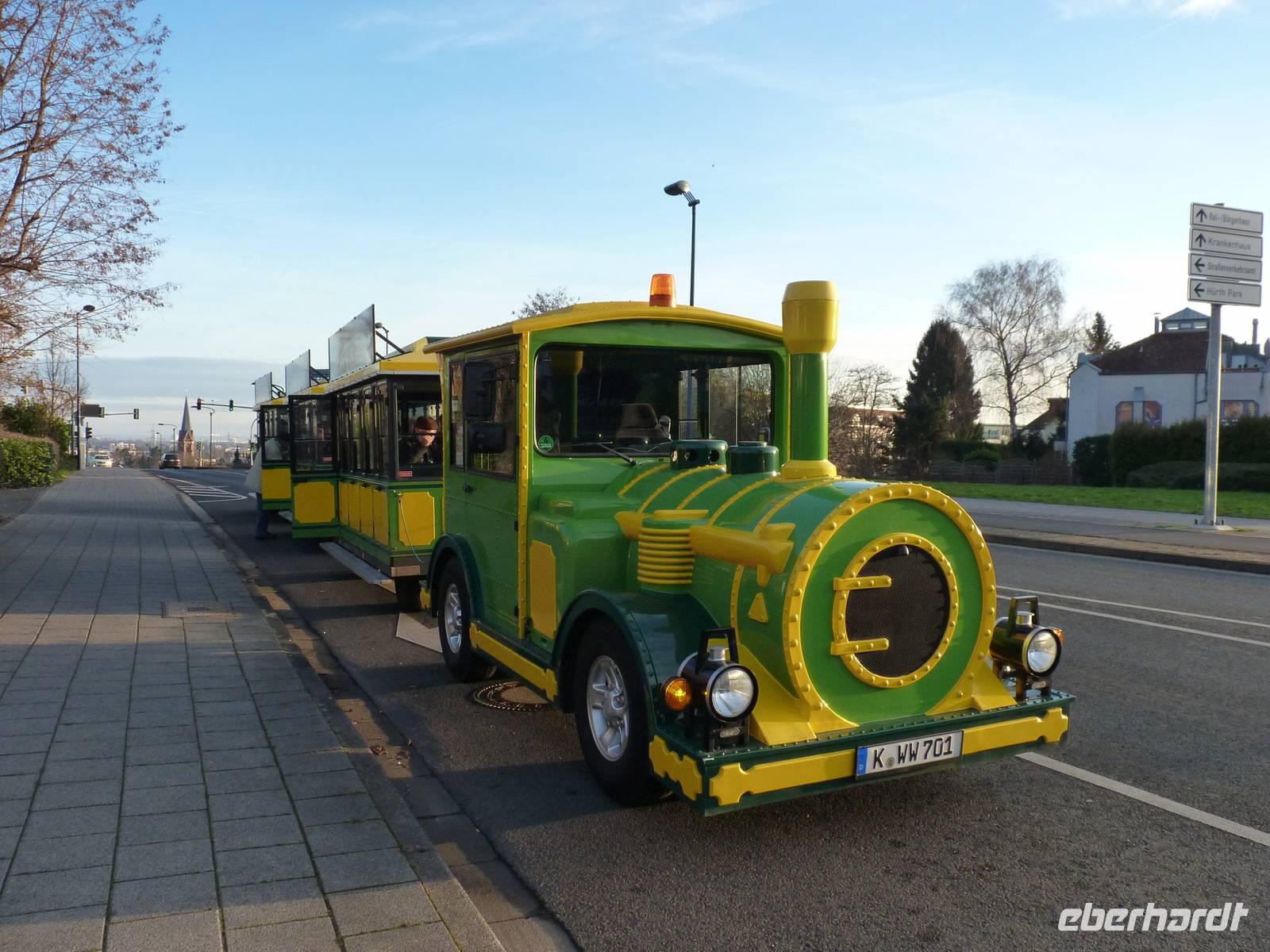 Schockoladenexpress vorm Ramada in Hürth