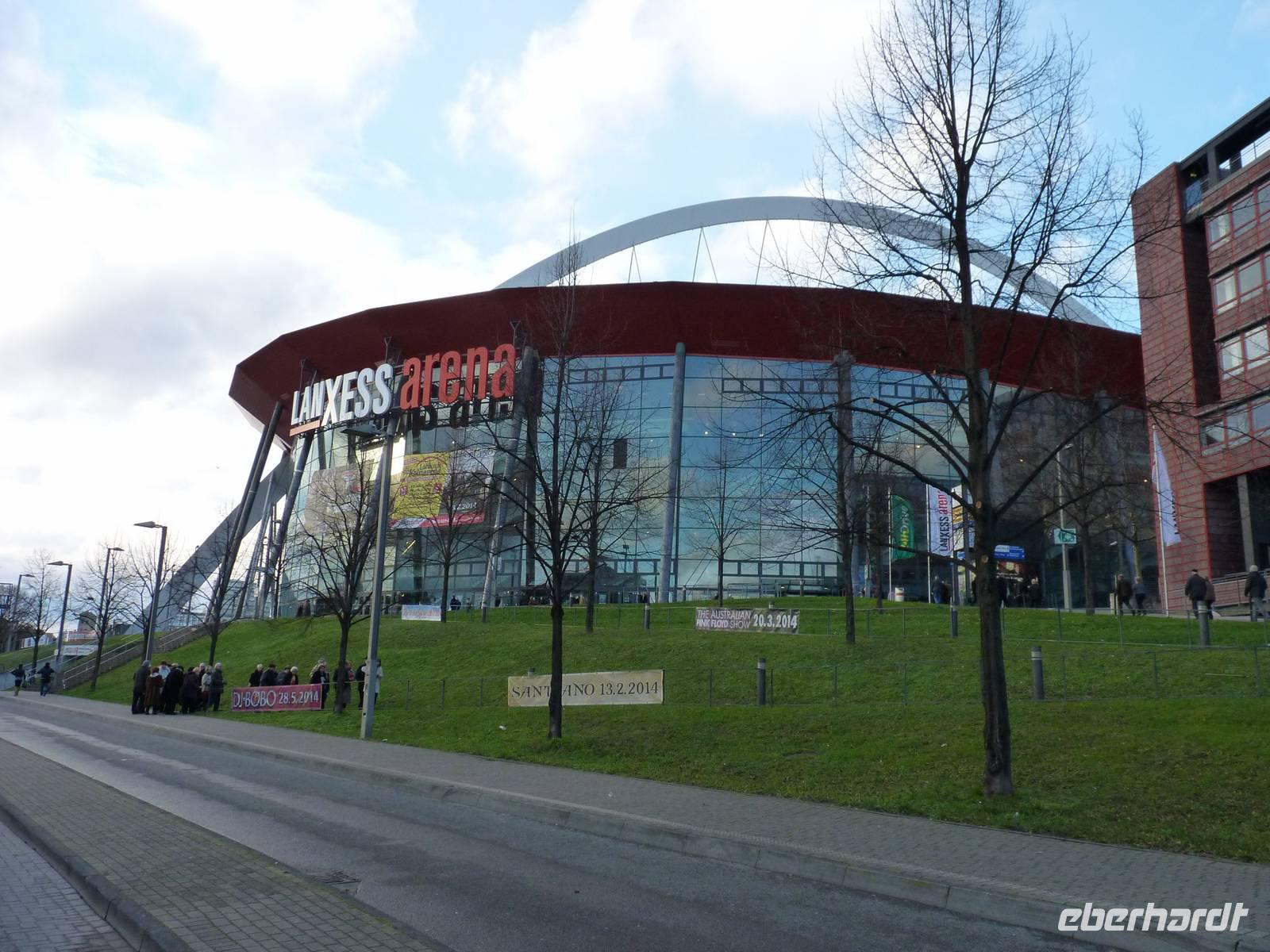 Lanxess Arena im Messegelände