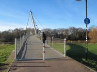 Minden-Fußgängerbrücke über die Weser
