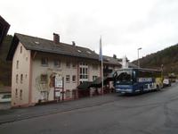 Unser Bus vor unserem Hotel