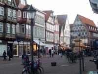 Belebte Alstadt von Celle