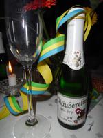 Silvester gab es den Haussekt