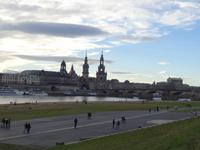 Blick auf die Dresdner Altstadt 