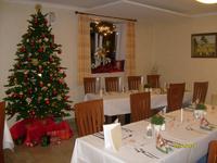 im Restaurant am Heiligabend