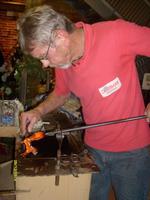 Glasbläser bei Joska