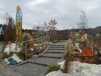 im Glasgarten bei Joska