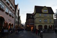 019 Rothenburg - Blick vom Markt in die Schmiedgasse