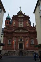 044 Würzburg - Barockfassade des Neumünster